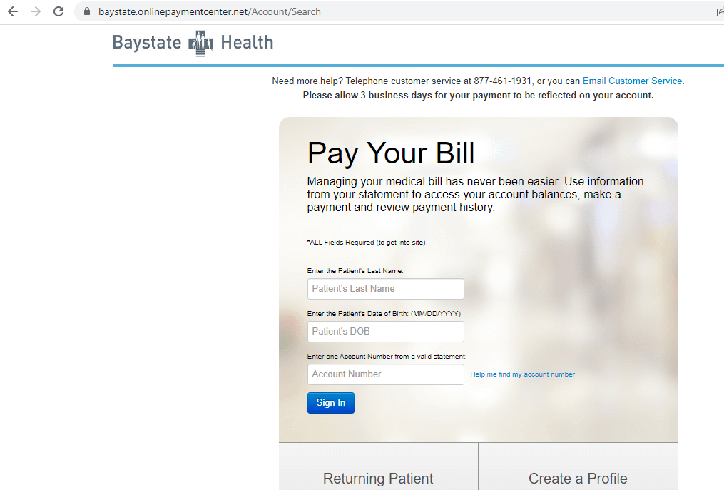 Mybaystatehealth Patient Portal 