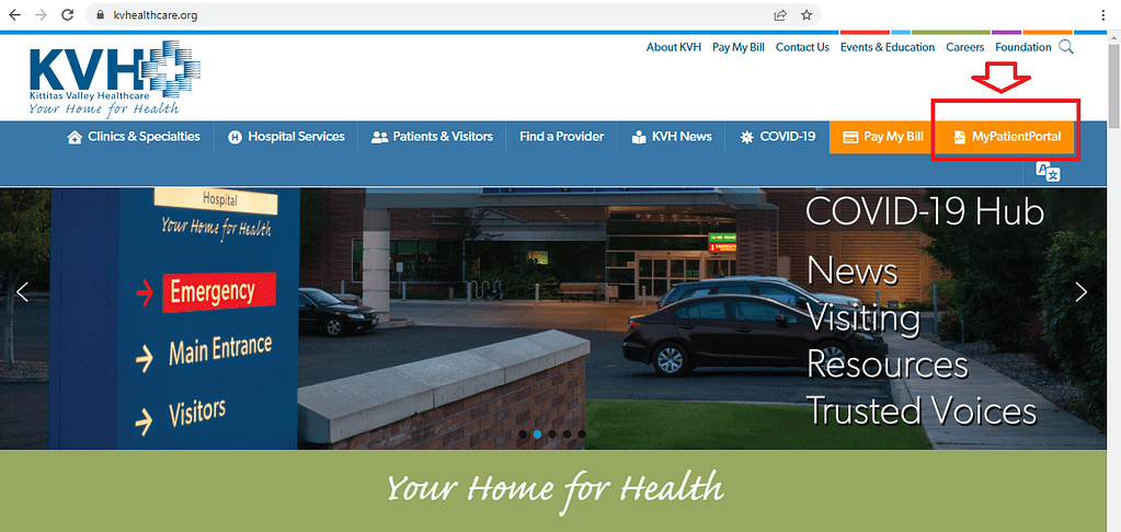 KVH Patient Portal 
