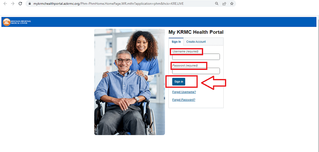 KRMC Patient Portal