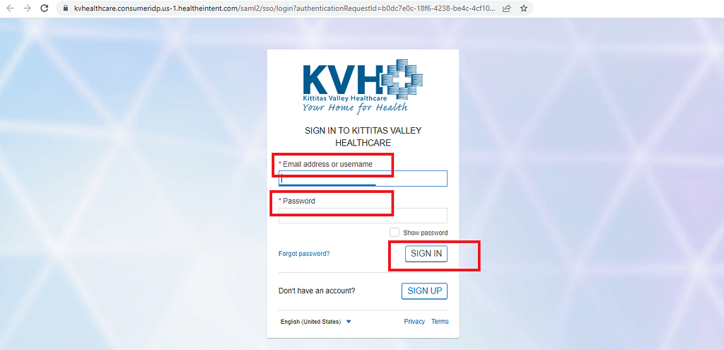 KVH Patient Portal Login