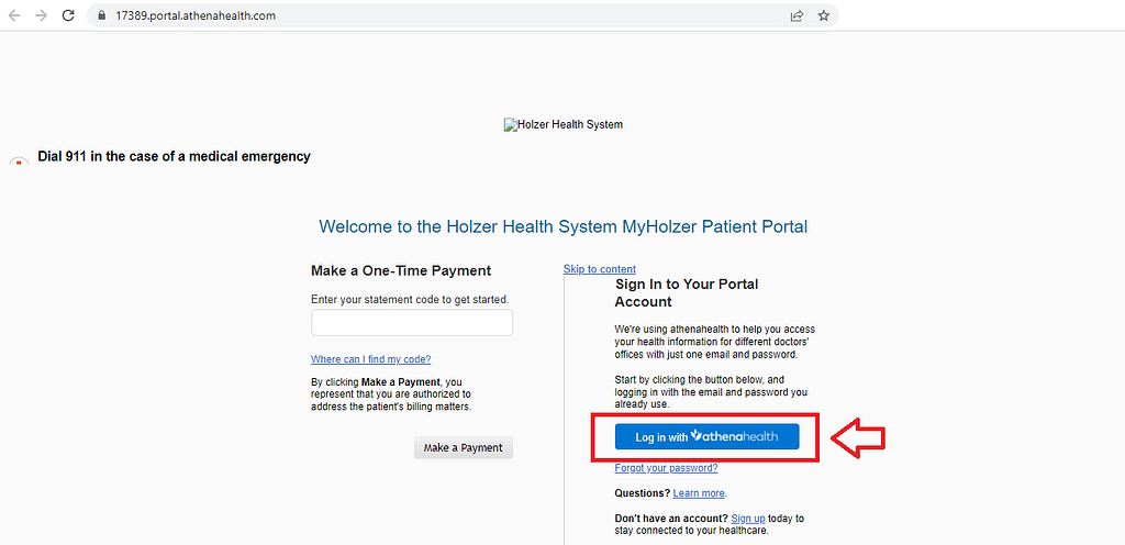 Holzer Patient Portal 