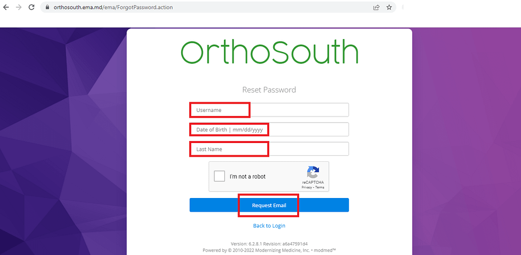Orthosouth Patient Portal Login