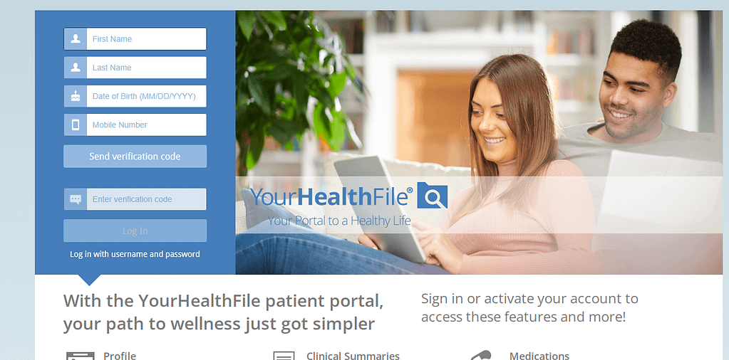 Yourhealthfile Patient Portal