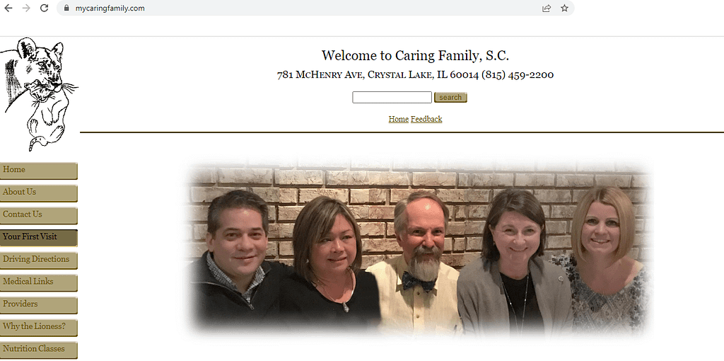 Caring Family Crystal Lake Patient Portal 
