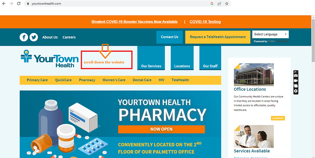 Yourtown Health Patient Portal