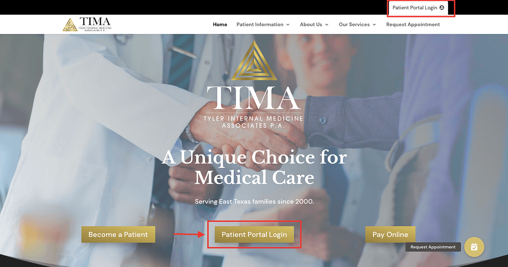 Tima Patient Portal Login