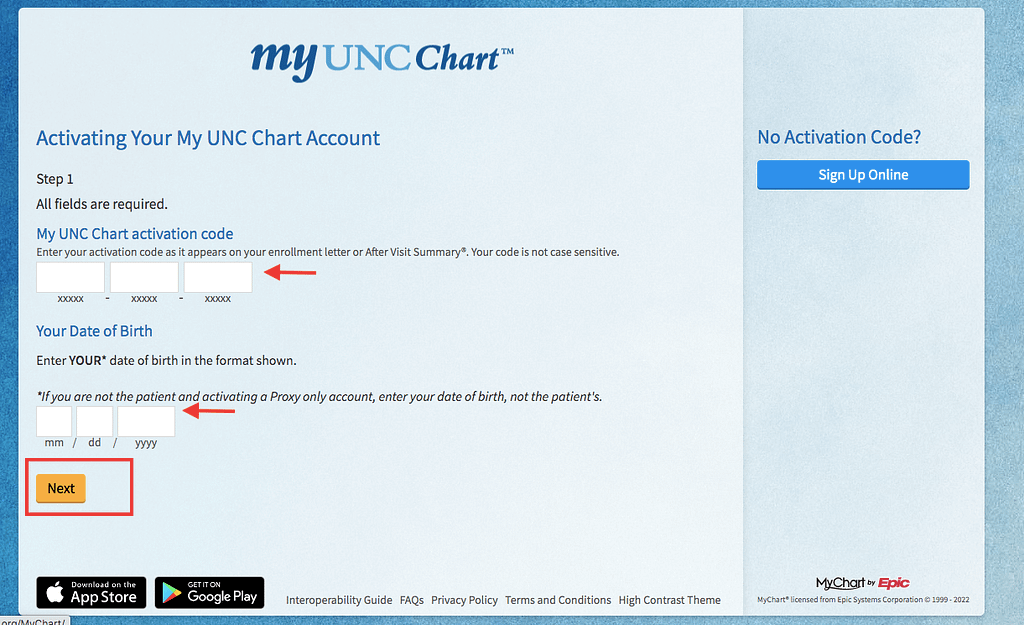 Unc Patient Portal