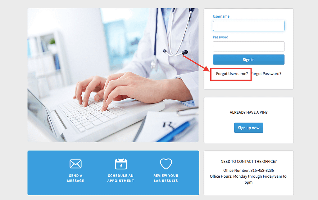 CNY Gastroenterology Patient Portal