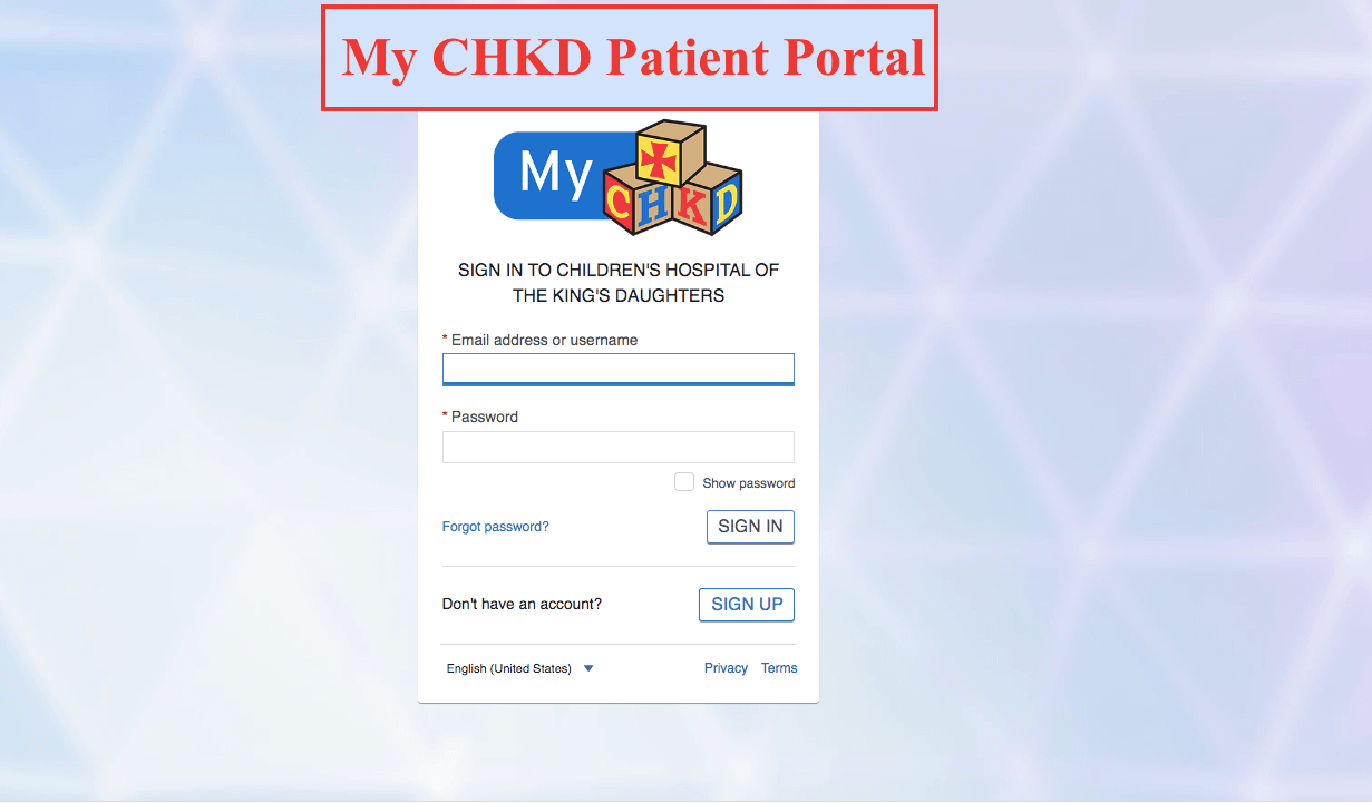 my chkd patient portal