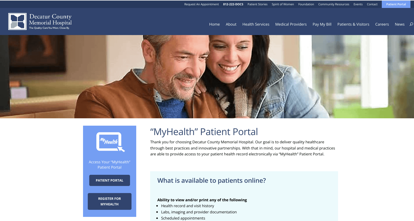 Dcmh Patient Portal Login