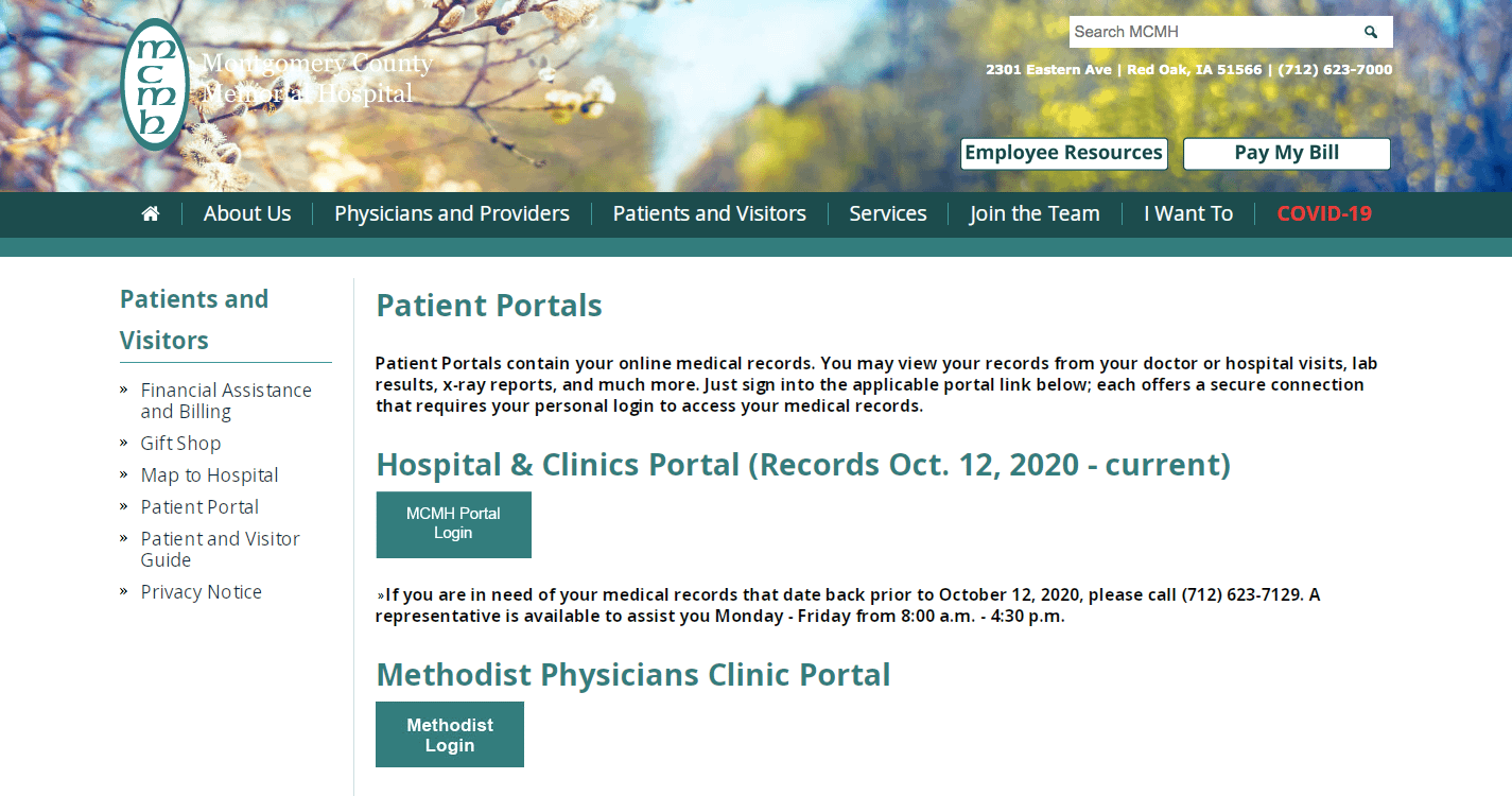 MCMH Patient Portal