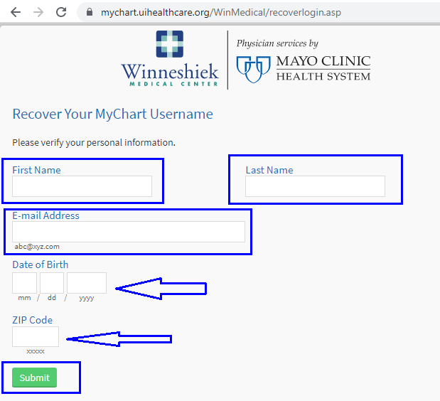 Winneshiek Medical Center Patient Portal
