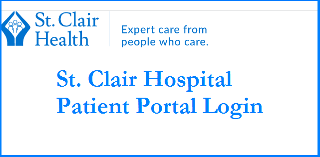St. Clair Hospital Patient Portal