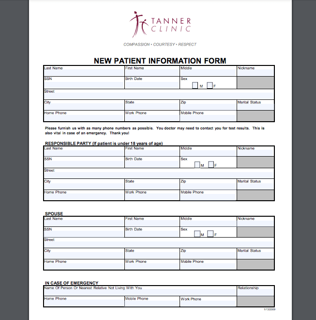 Medfusion Tanner Clinic