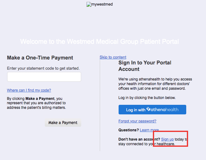 West Med Patient Portal