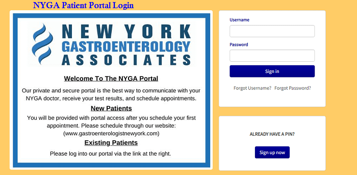 NYGA Patient Portal