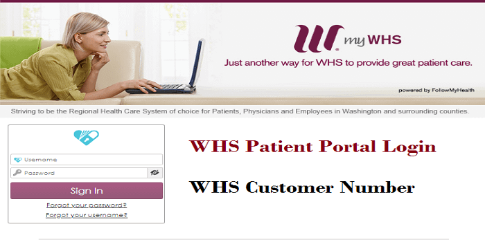 WHS Patient Portal Login - whs.org
