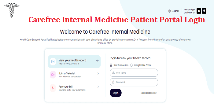 Carefree Internal Medicine Patient Portal