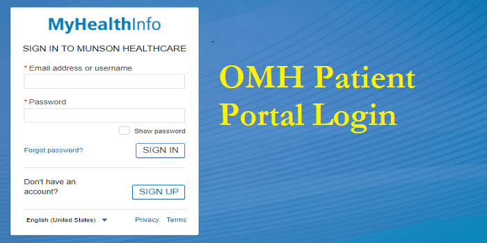 OMH Patient Portal Login