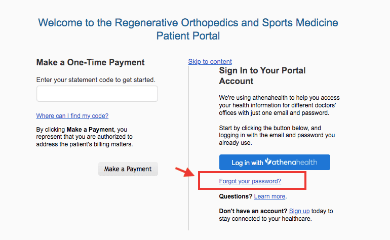 ROSM Patient Portal 