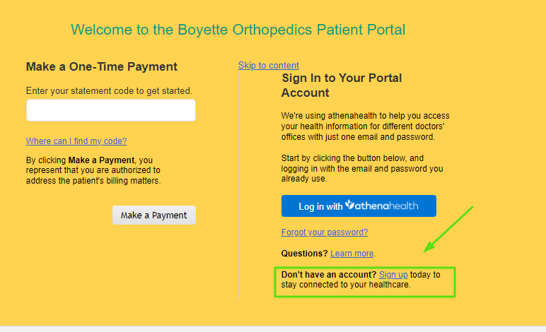 Boyette Orthopedics Patient Portal