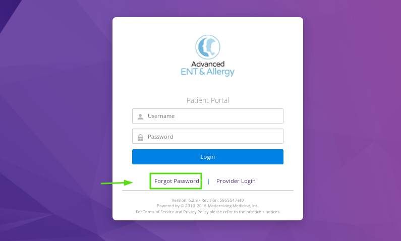 Advanced ENT & Allergy Patient Portal
