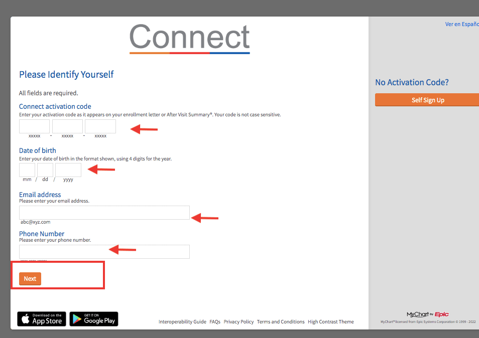 Columbia Patient Portal
