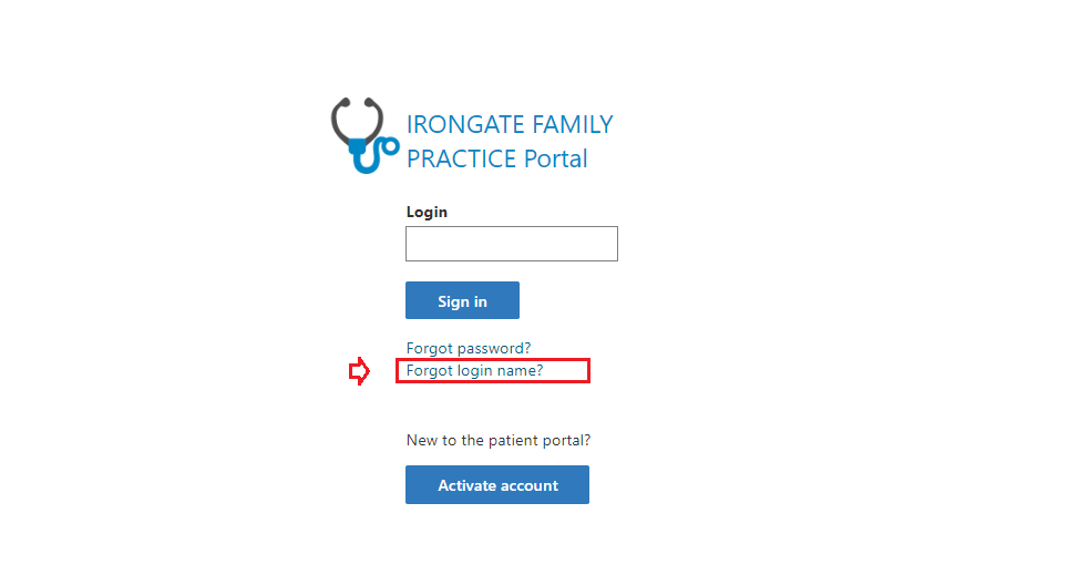 Irongate Family Practice Patient Portal