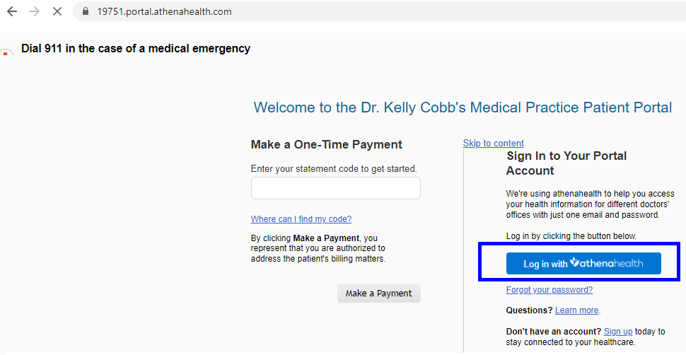 Kelly Cobb Patient Portal