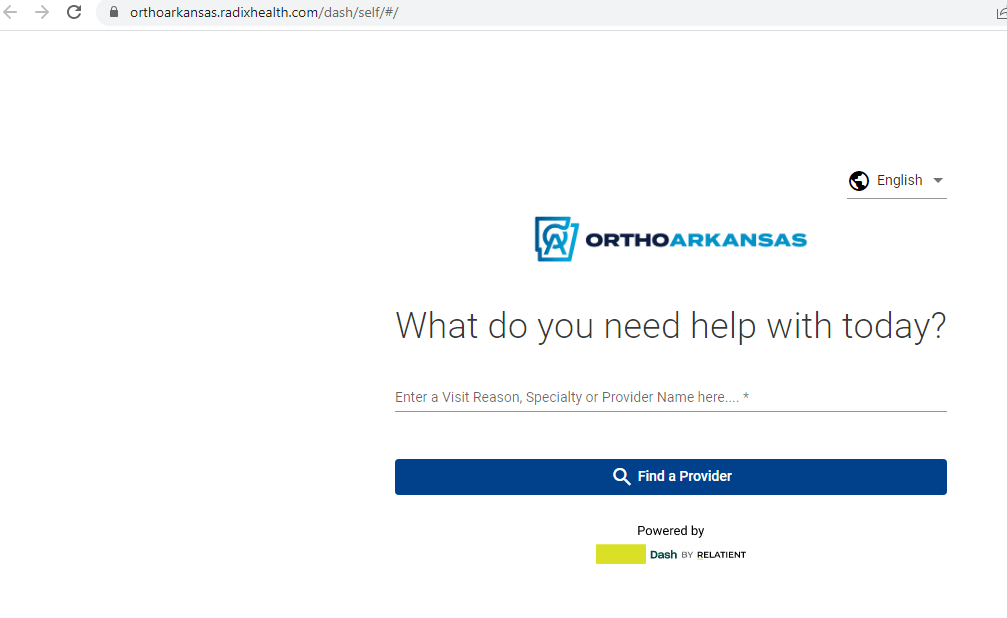 Ortho Arkansas Patient Portal